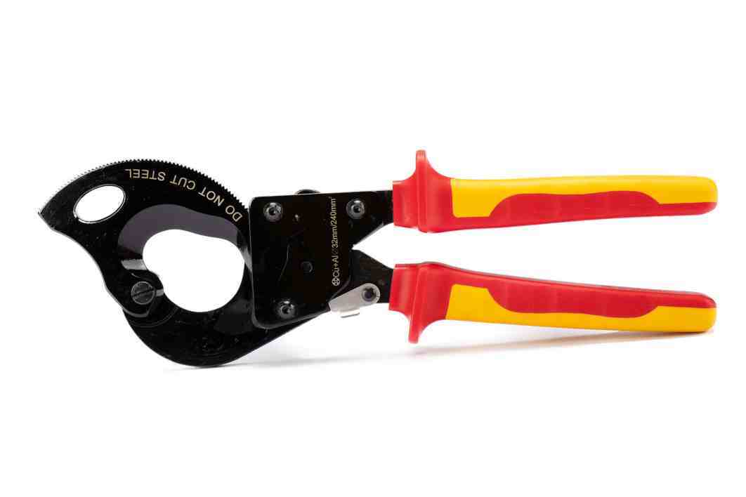 93113 SATA VDE Insulated Ratcheting Cable Cutter 240MM2