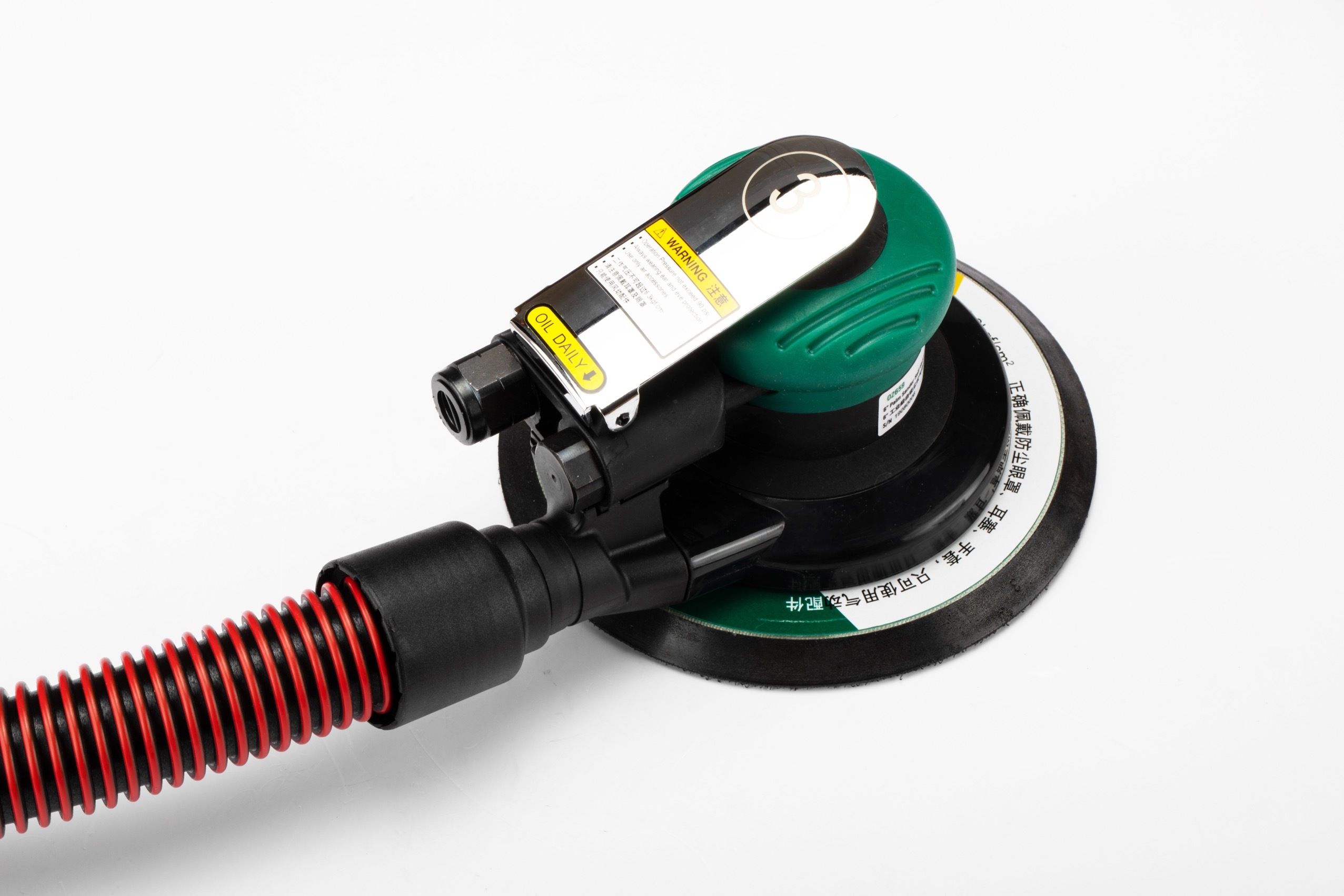 02659 SATA 6" Random Orbital Palm Sander, Self Vacuum (2.5MM Orbit)
