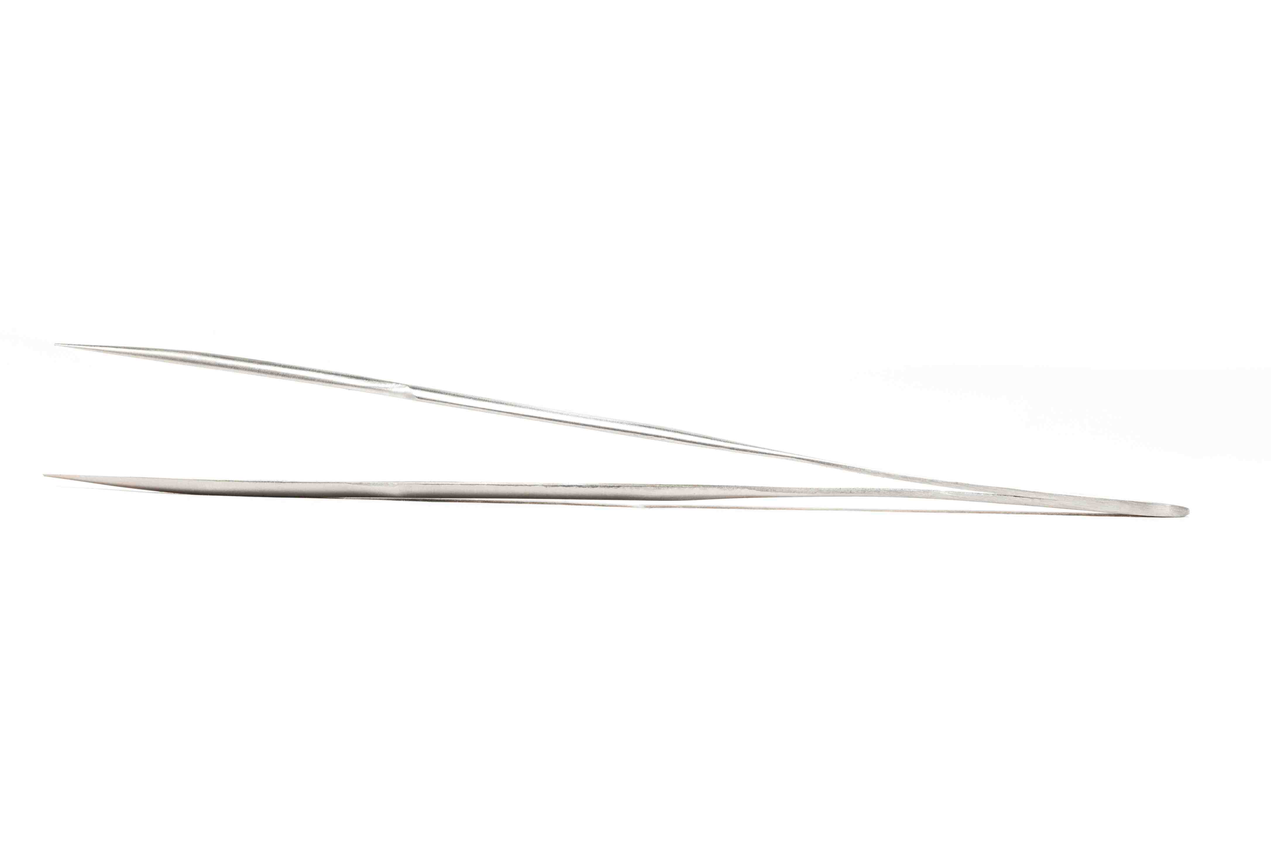 03105 SATA Medium Fine Pointed Tips Tweezers 115MM