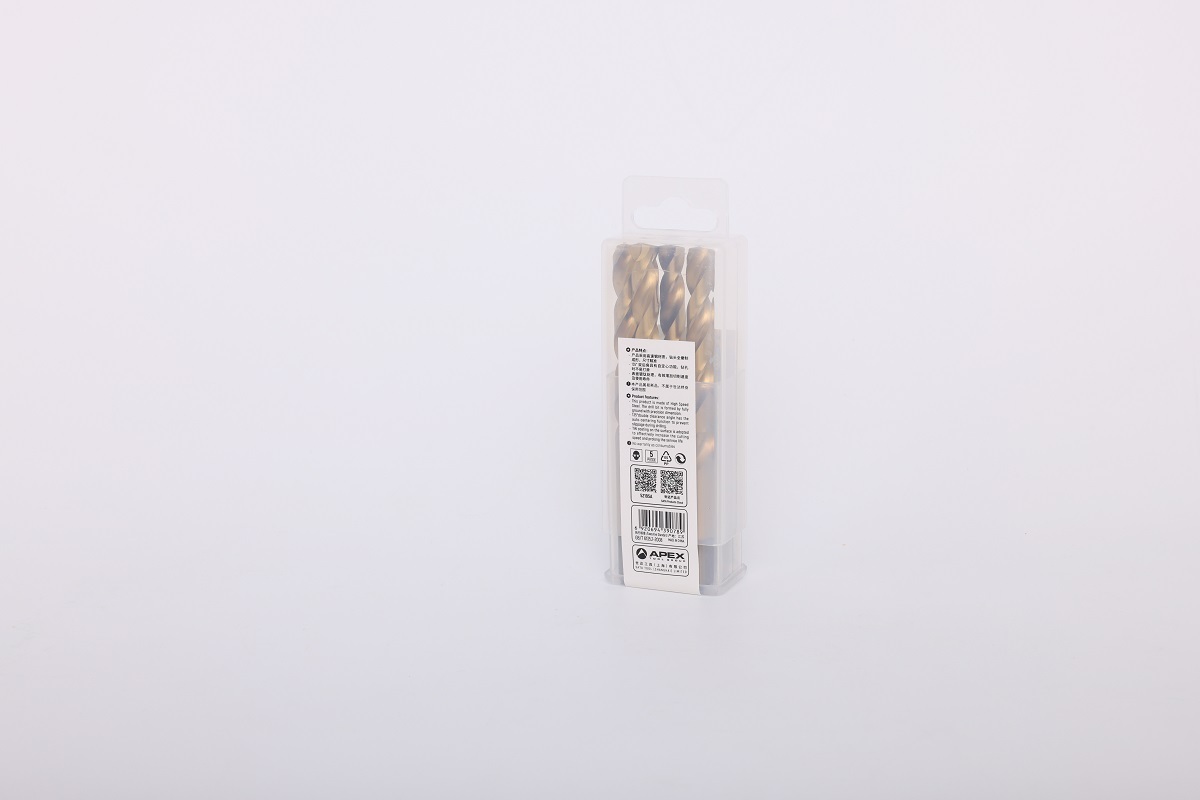 52195A SATA 5Pc. HSS-TiN Twist Drill 9.5mm