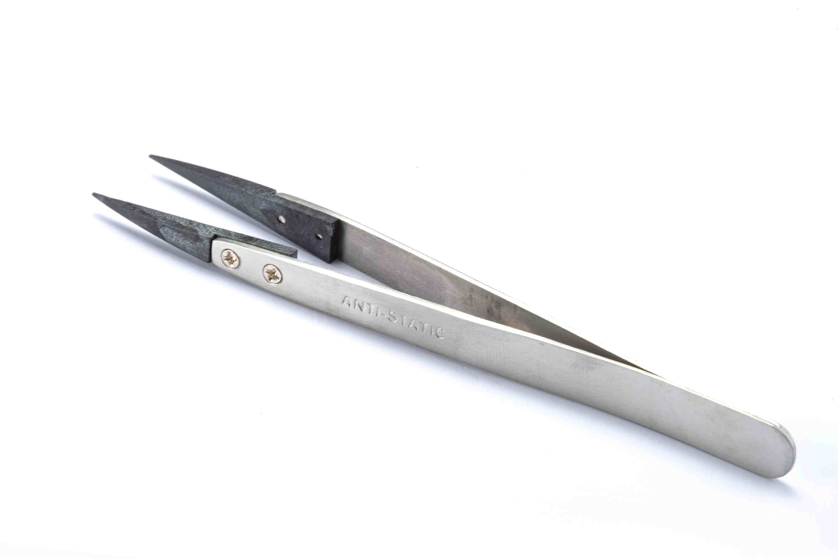 03161 SATA ESD Fine Pointed Tips Tweezers 130MM