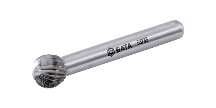 53735 SATA Spherical single cut burrs D1009M06