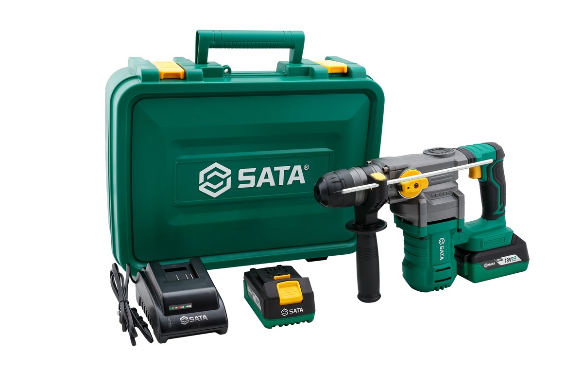 51133 SATA 18V Li-Ion Brushless Hammer 28MM（2x4.0Ah）
