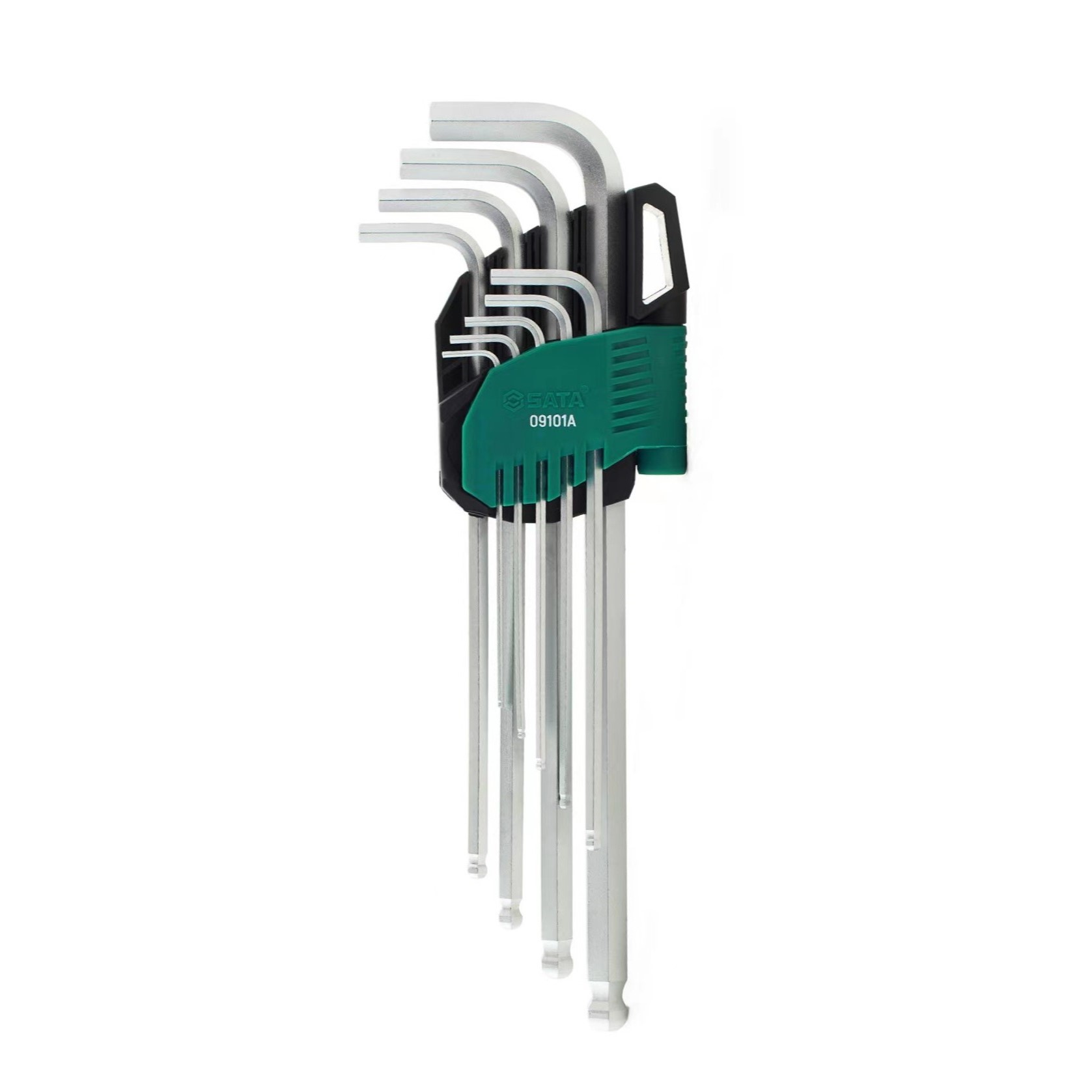 09101A SATA 9 PCS EXTRA LONG POINT HEX KEY SET MM (CrV)
