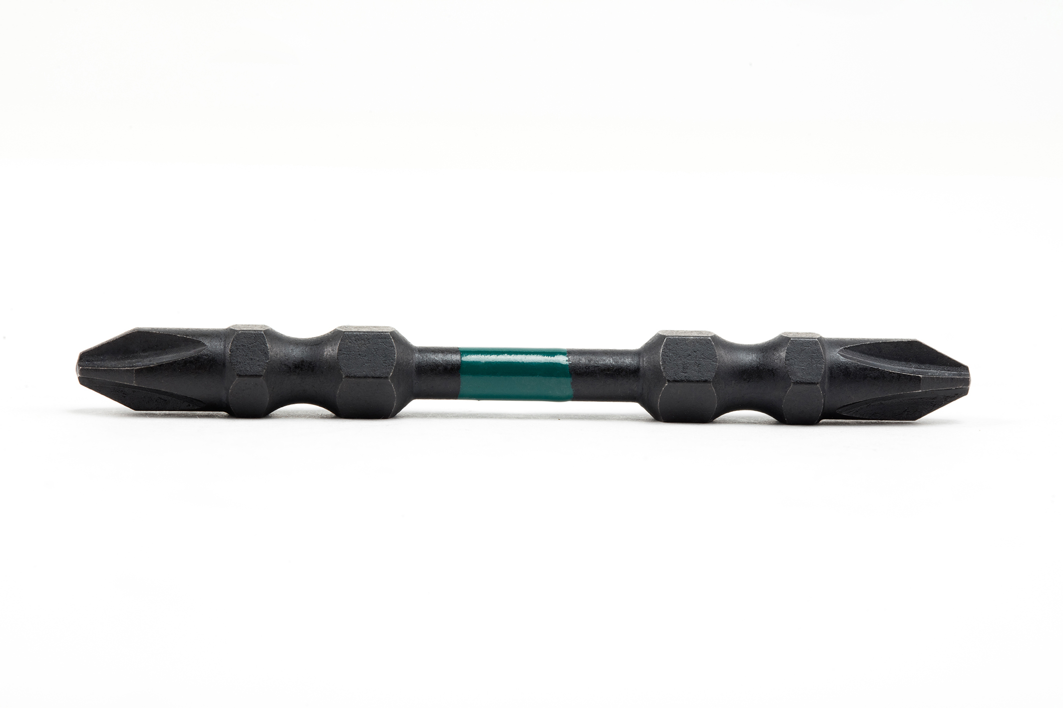 59802 SATA 10pc 1/4'' Hex Shank Double-ended Impact Bits, 65MM Length, #2/#2