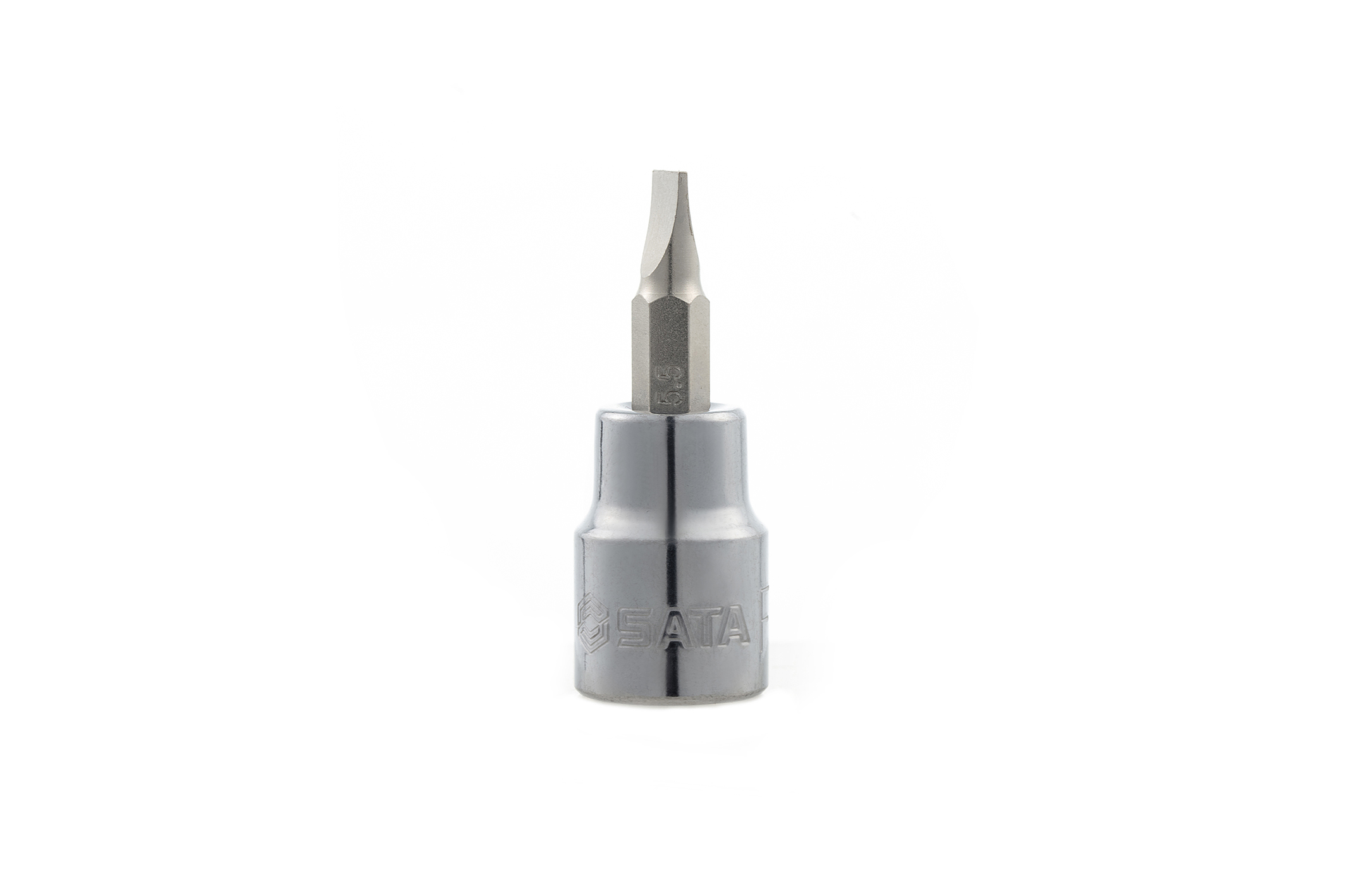 22502 SATA 3/8" Dr. Bit Socket, Slotted 6.5MM