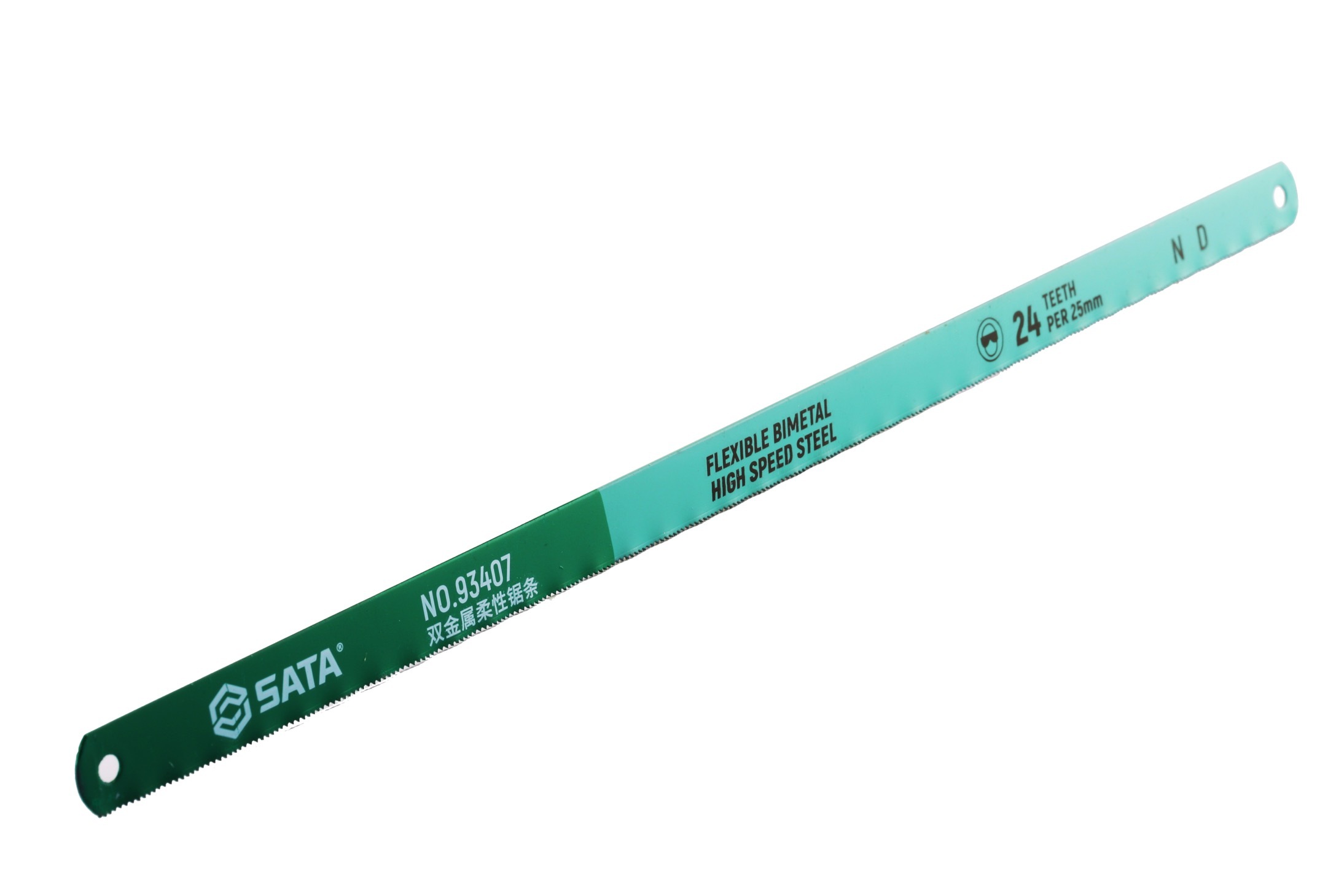 93407 SATA Bi-metal Hacksaw Blade 12", 24 Teeth/Inch