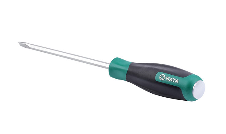 61603 SATA T Series Go-through Screwdriver, Slotted 6x100MM