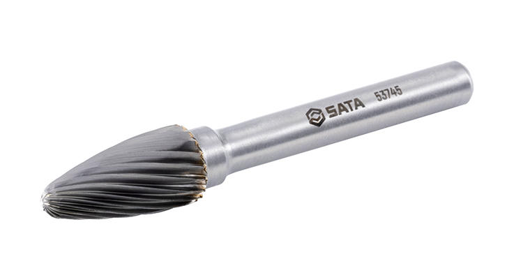 53745 SATA Arch round-nose single cut burrs F1020M06