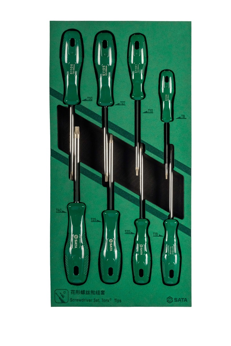 09955A SATA 8Pc. Screwdriver Set, Torx? Tips