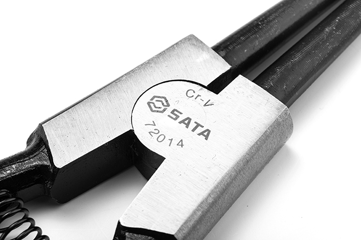 72014 SATA German Style External Snap Ring Pliers 13", Straight Tips