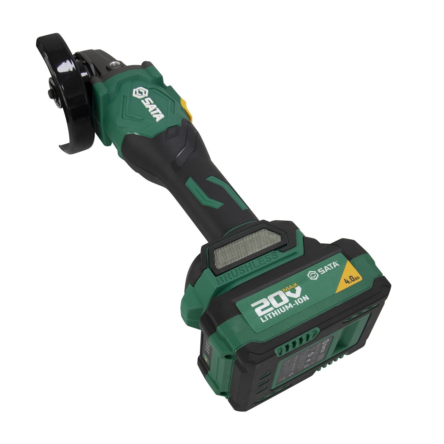 151091U SATA 20V Li-Ion Brushless Angle Grinder 4" (4.0Ah*2)