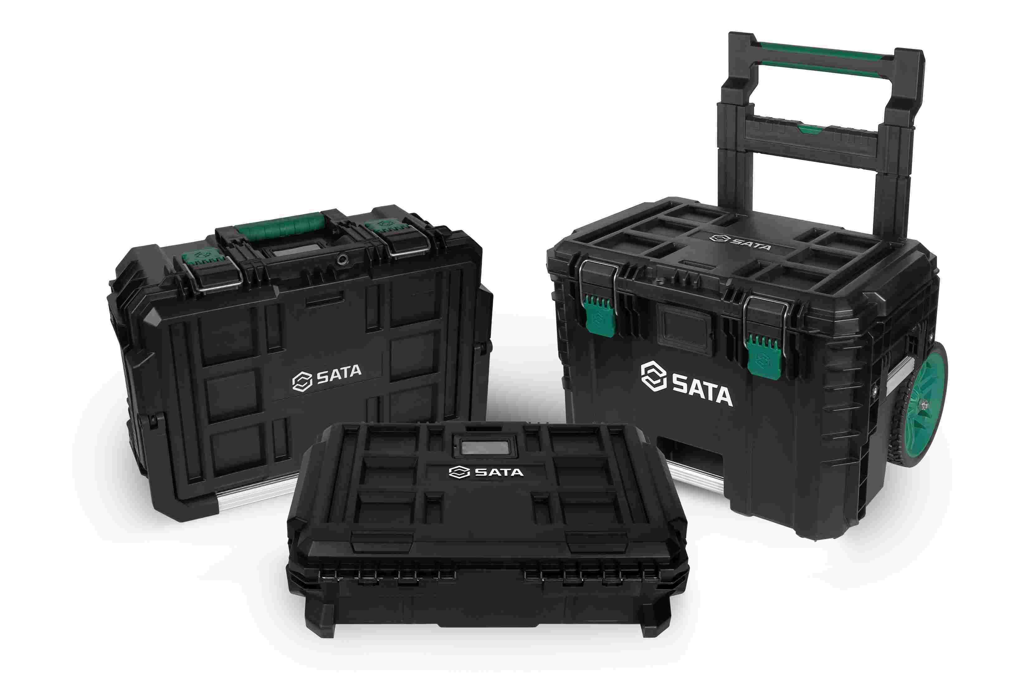95327 SATA Dampproof Trolley Stackable Box