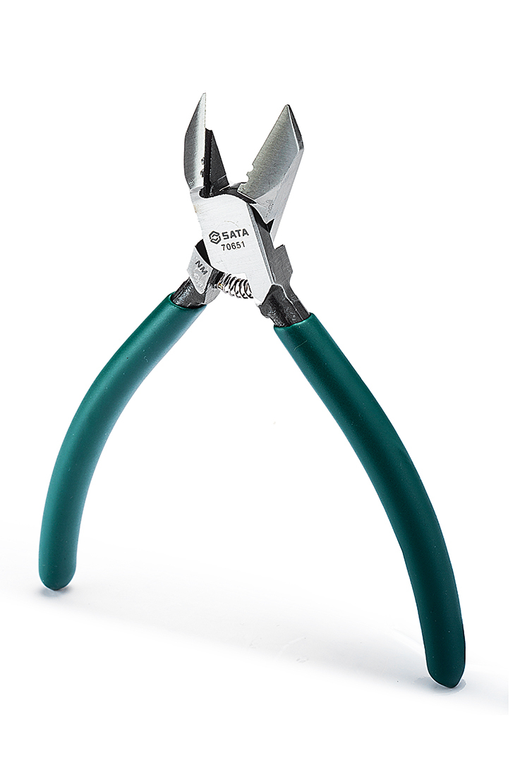 70651 SATA Electronic Stripping Diagonal Pliers 6"