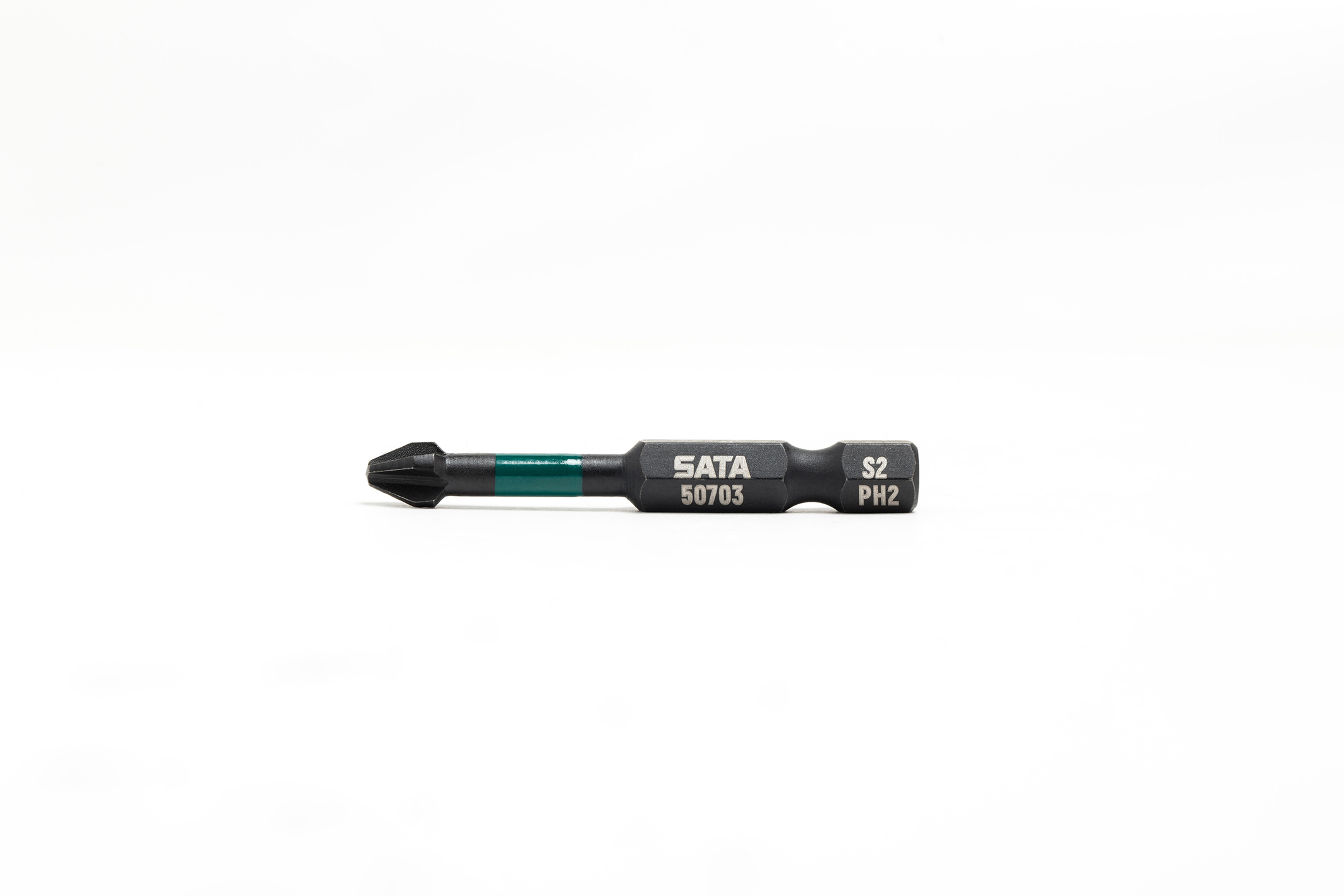 59704 SATA 10pc 1/4'' Hex Shank Impact Bits, 50MM Length,  Phillips #3