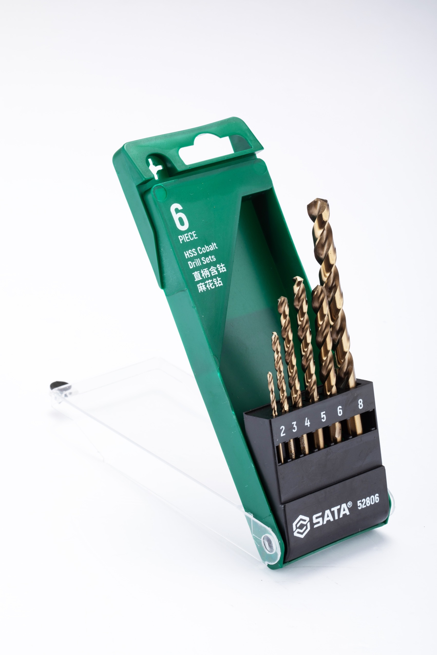 52806 SATA 6PCS?HSS?COBALT?DRILL SET
