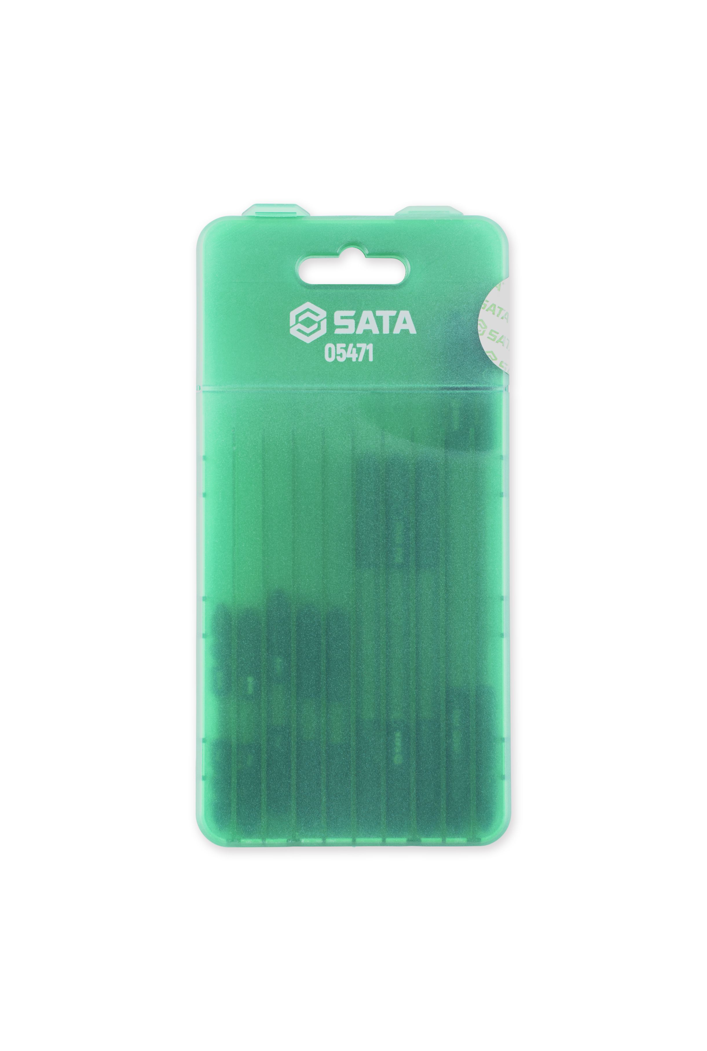 05471 SATA 10 PC 6.3mm bi-head impact bits #2 m-p