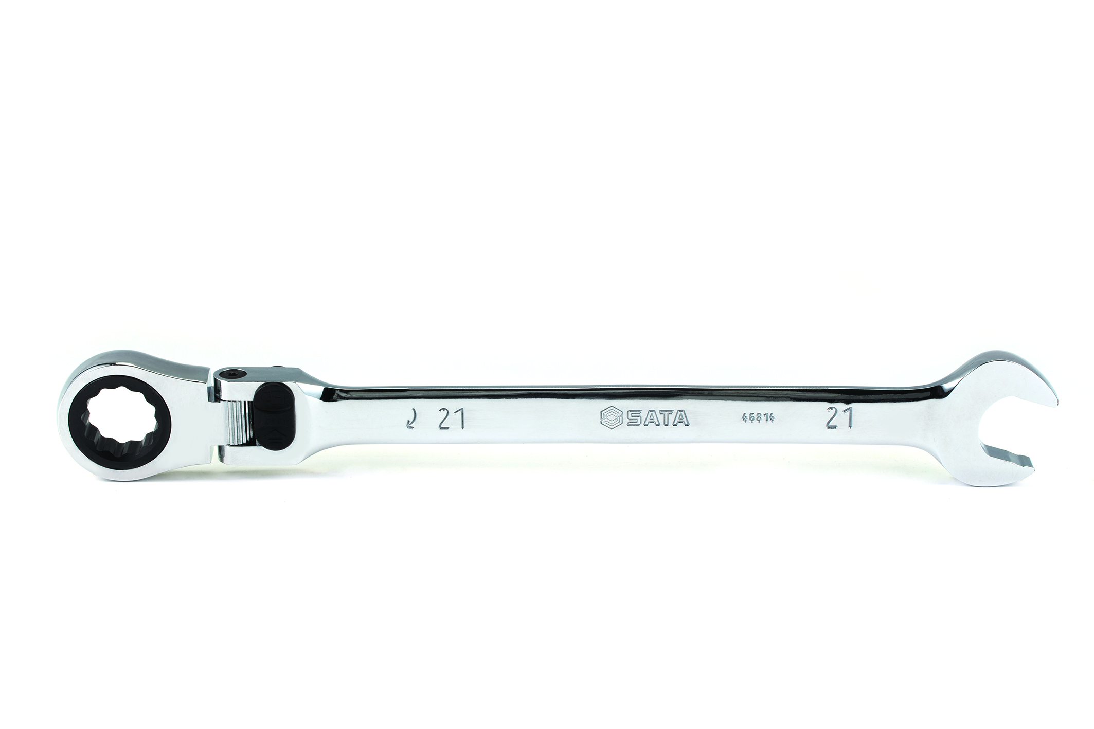46817 SATA Extra Long Locking Flex Ratcheting Wrench 25MM