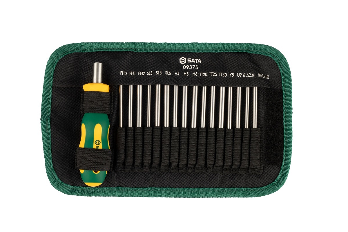 09375 SATA 17Pc. Interchangeable Screwdriver Set