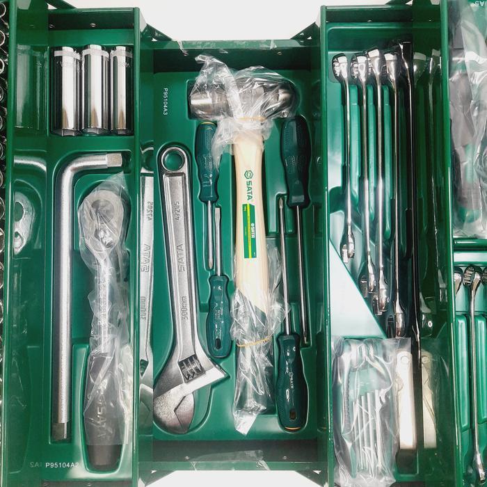 95104A70-6 SATA 70PC TOOL CHEST & TRAY SET MM (6PT)