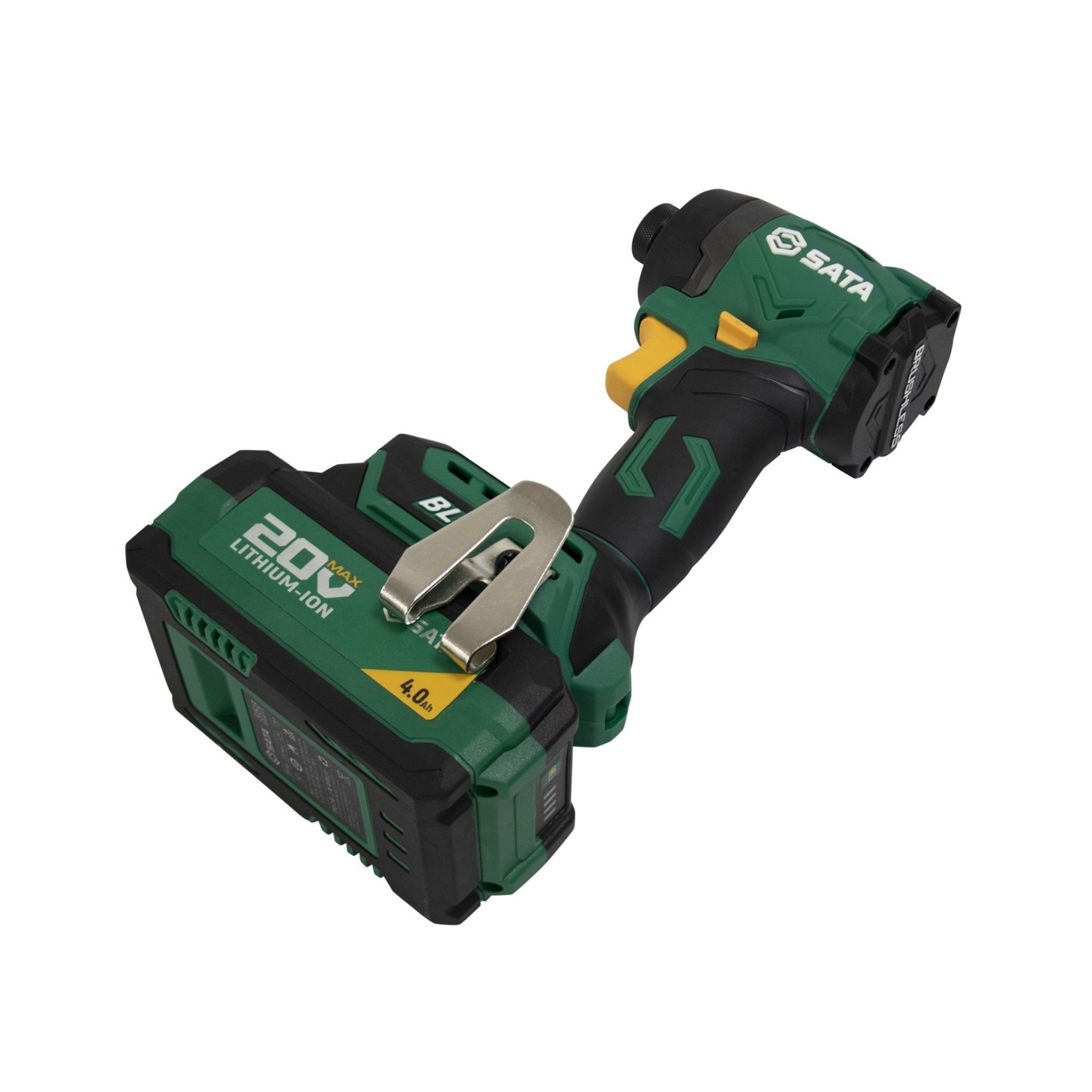 151085U SATA 20V Li-Ion Brushless Impact Screwdriver 230N·m (4.0Ah*2)