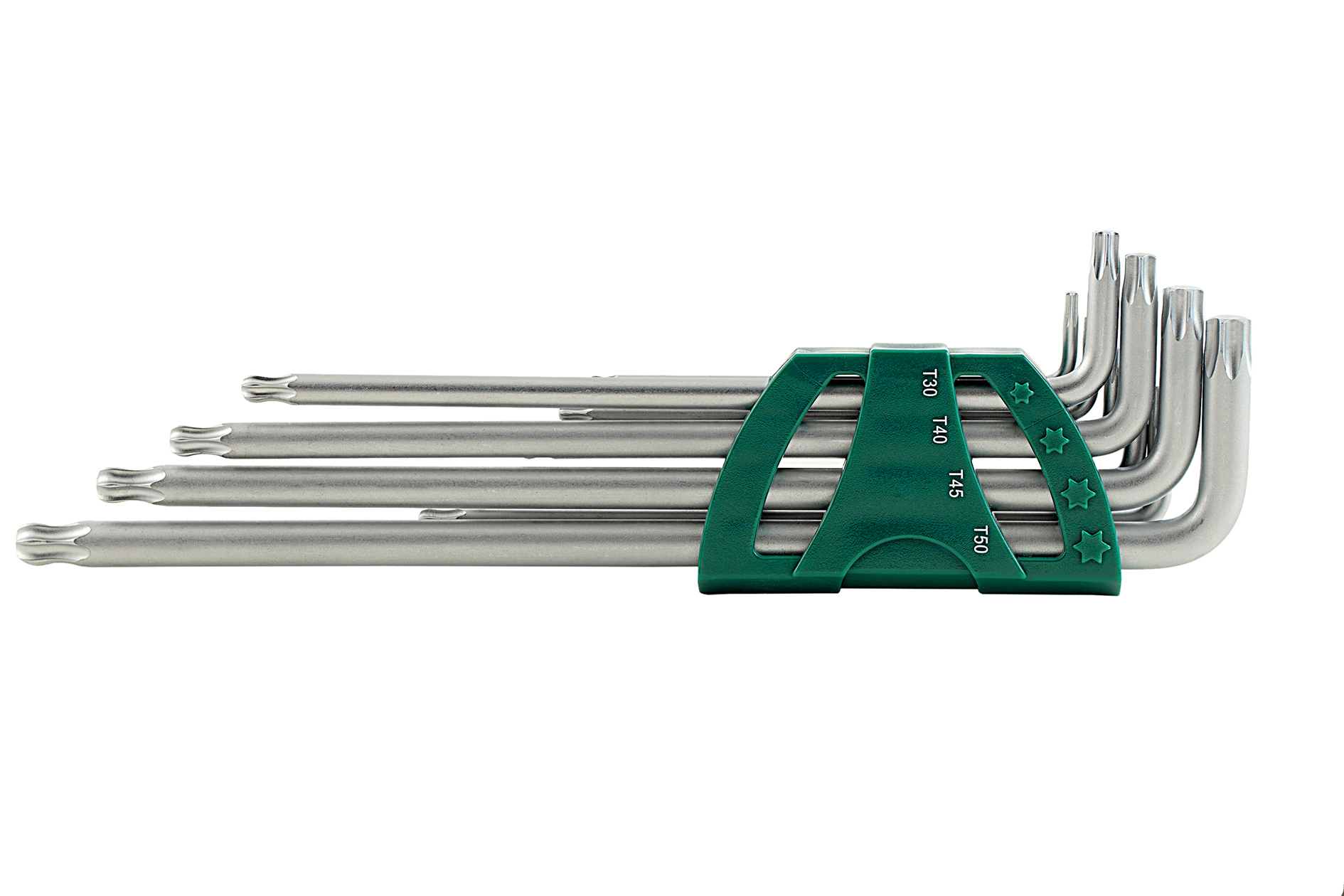 09716 SATA 9Pc. Extra Long Arm Ball Star Key Set
