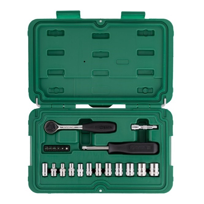 09521 SATA 13Pc. 1/4" Dr. Socket Set