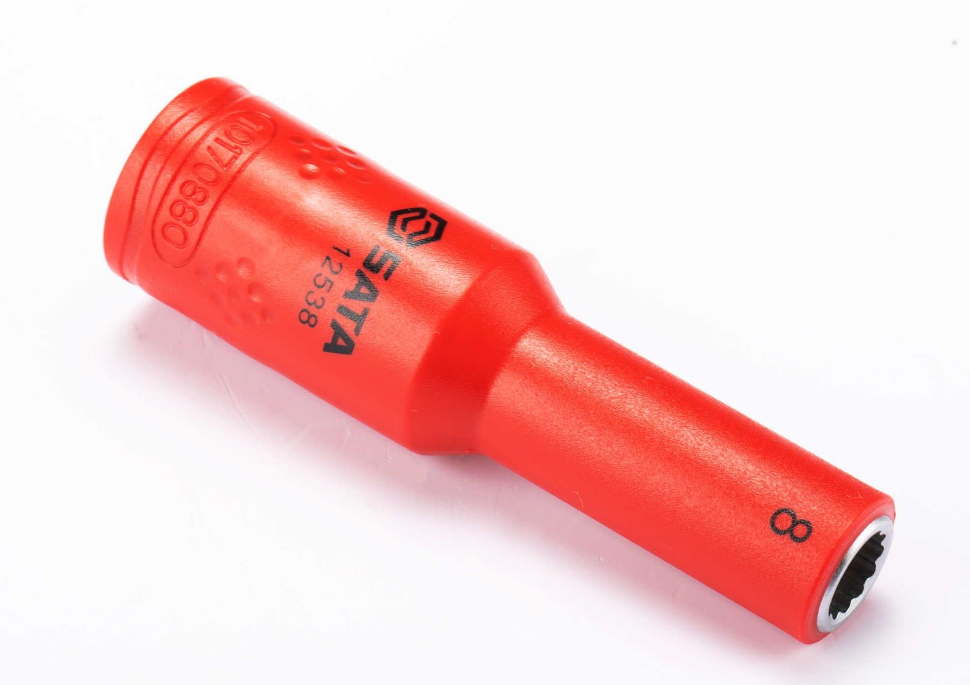 12538 SATA 10MM VDE Insulated Long Socket 8MM