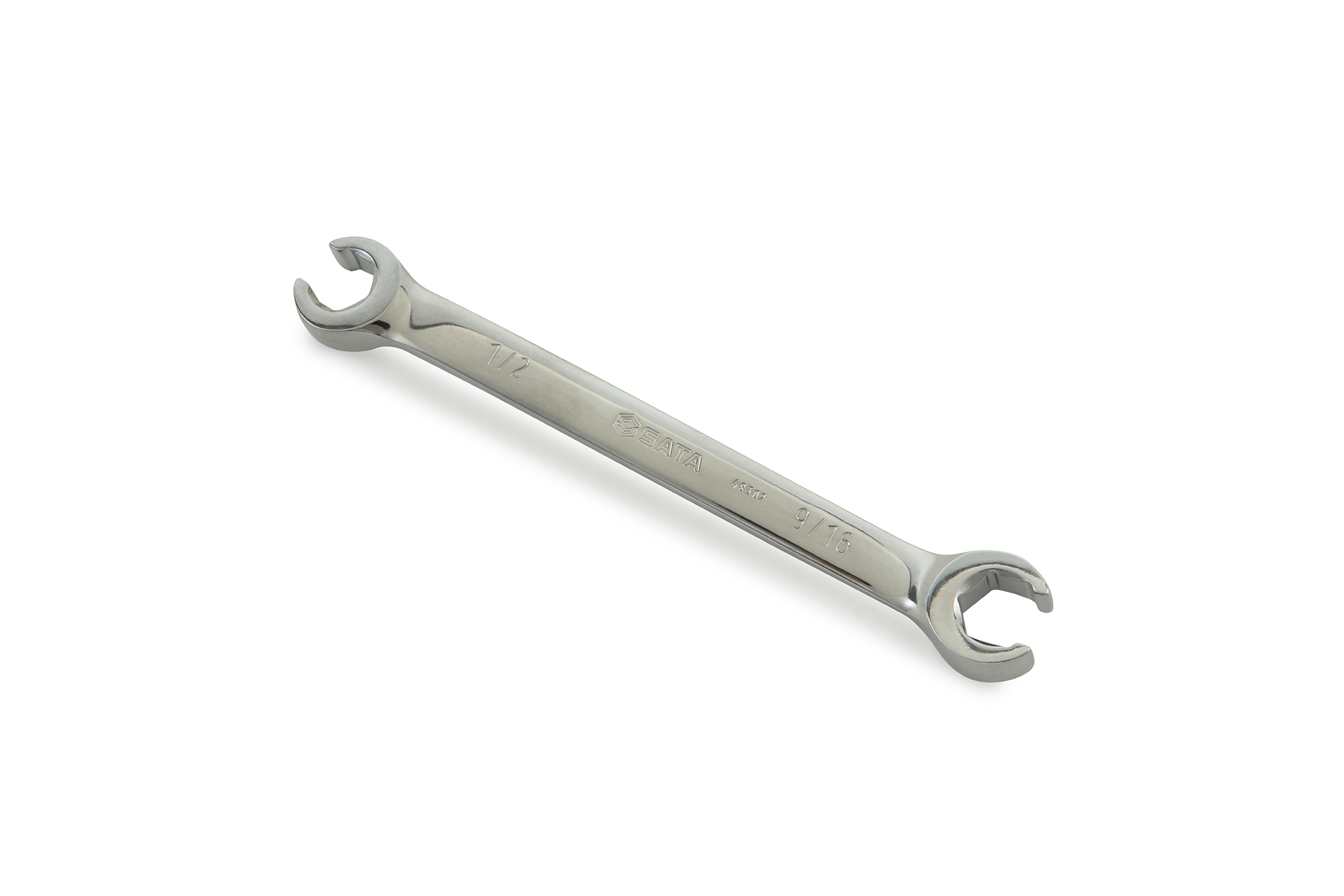 48301 SATA Full Polish Flare Nut Wrench 3/8"x7/16"