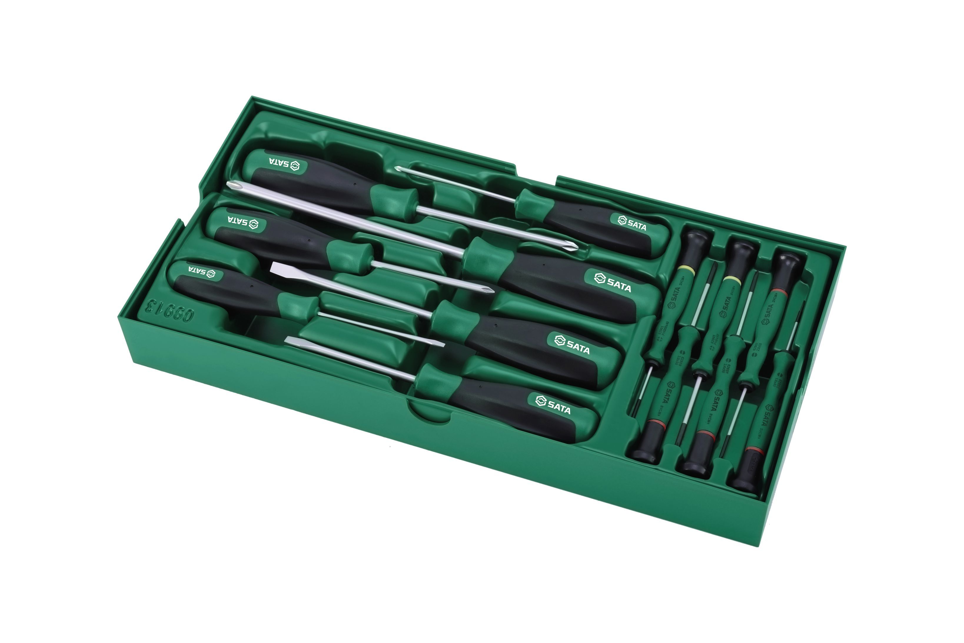 ST09913SJ SATA 13 Pc. Combination Screwdriver Tray Set