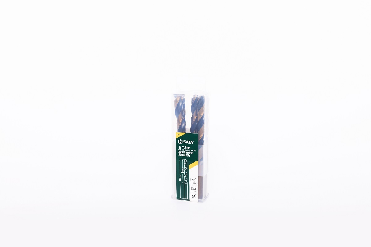 52715 SATA 5Pc. HSS Fully Ground Twist Drill 11.5mm