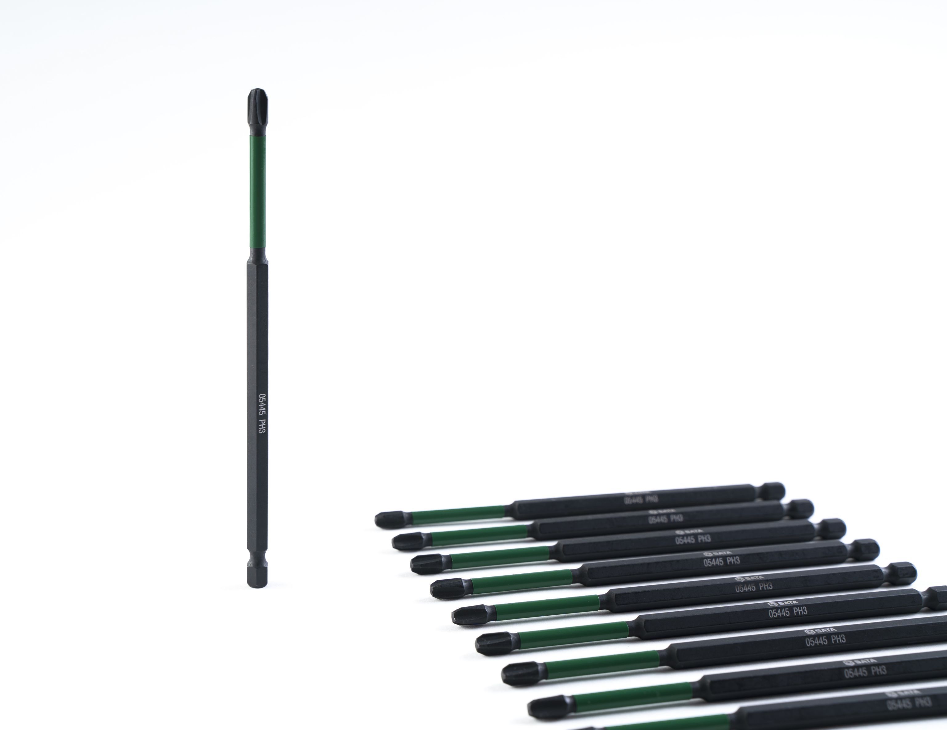 05465 SATA 10 PC 6.3mm*150mm impact bits #3