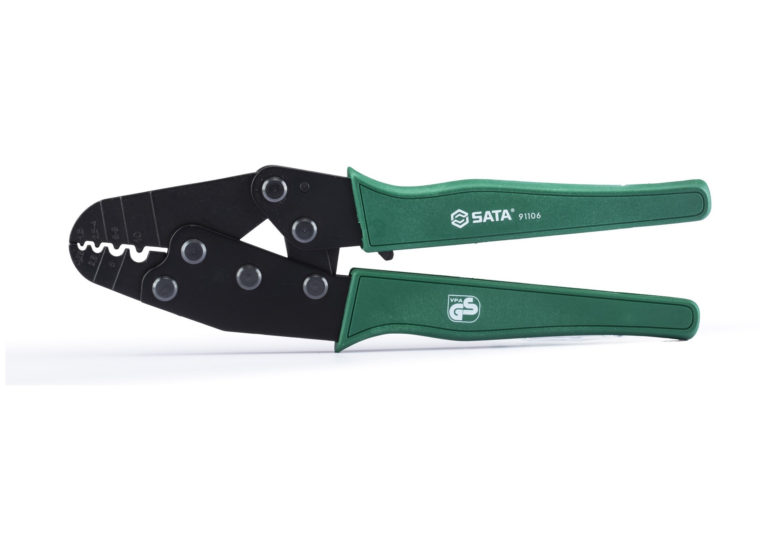 91106 SATA Crimping Pliers for Non-insulated Terminals 10"