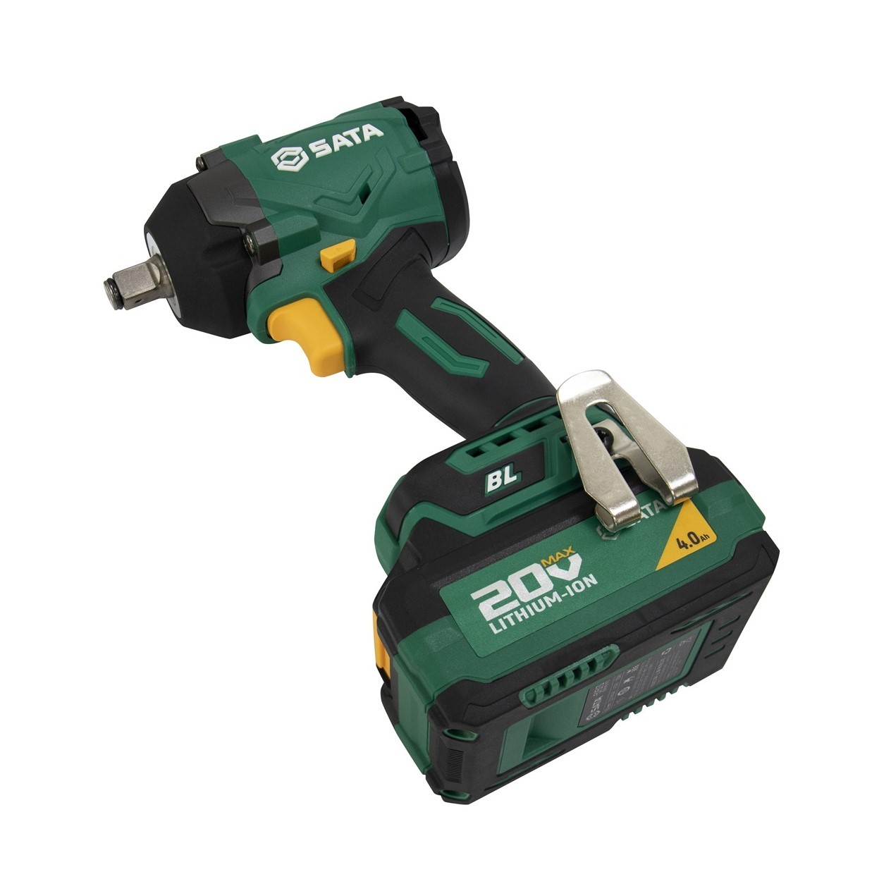 151074U SATA 20V Li-Ion Brushless Impact Wrench 600N·m (4.0Ah*2)