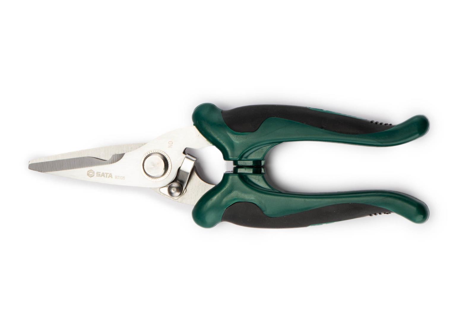 93105 SATA Heavy Duty Electricans Multi-use Scissors 7"