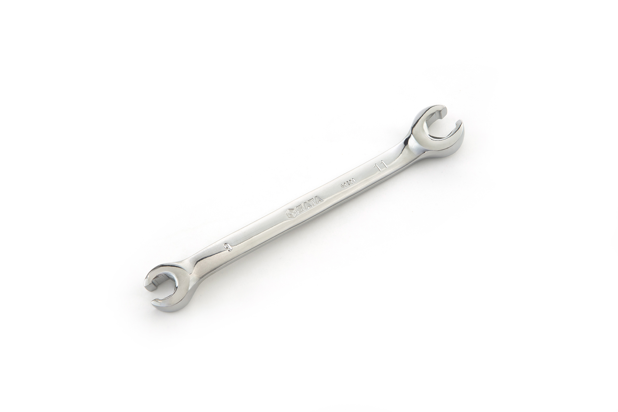48202 SATA Full Polish Flare Nut Wrench 13x14MM