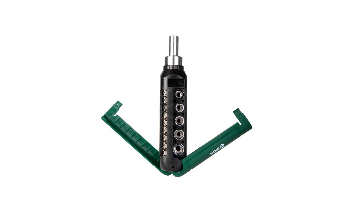 05102 SATA 15PCS RATCHET SCREWDRIVER & SOCKET KIT