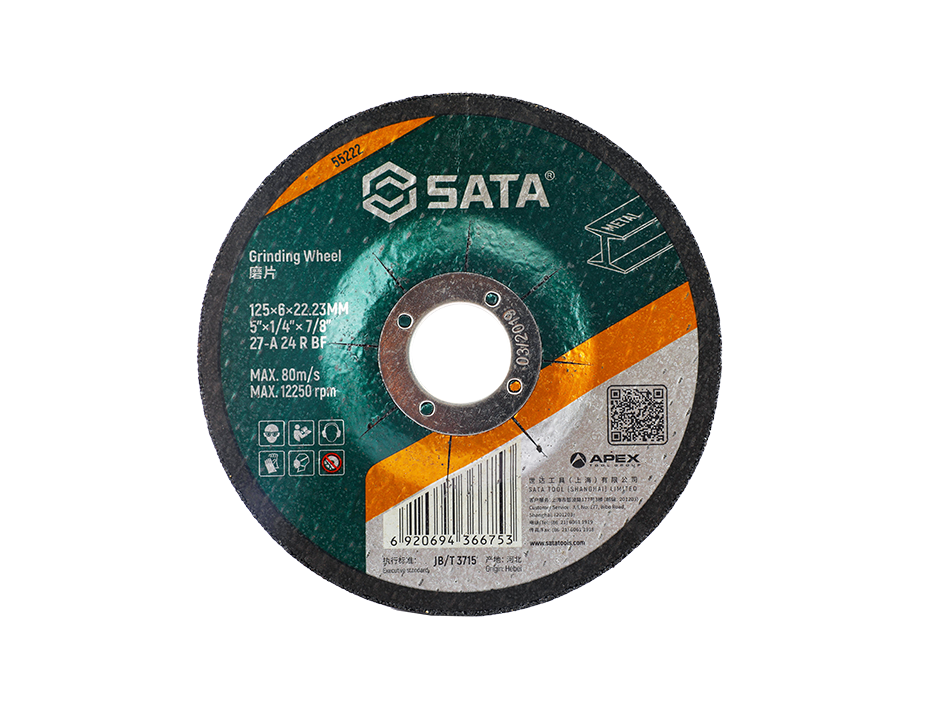 55222 SATA Grinding Wheel 125×6×22.23MM