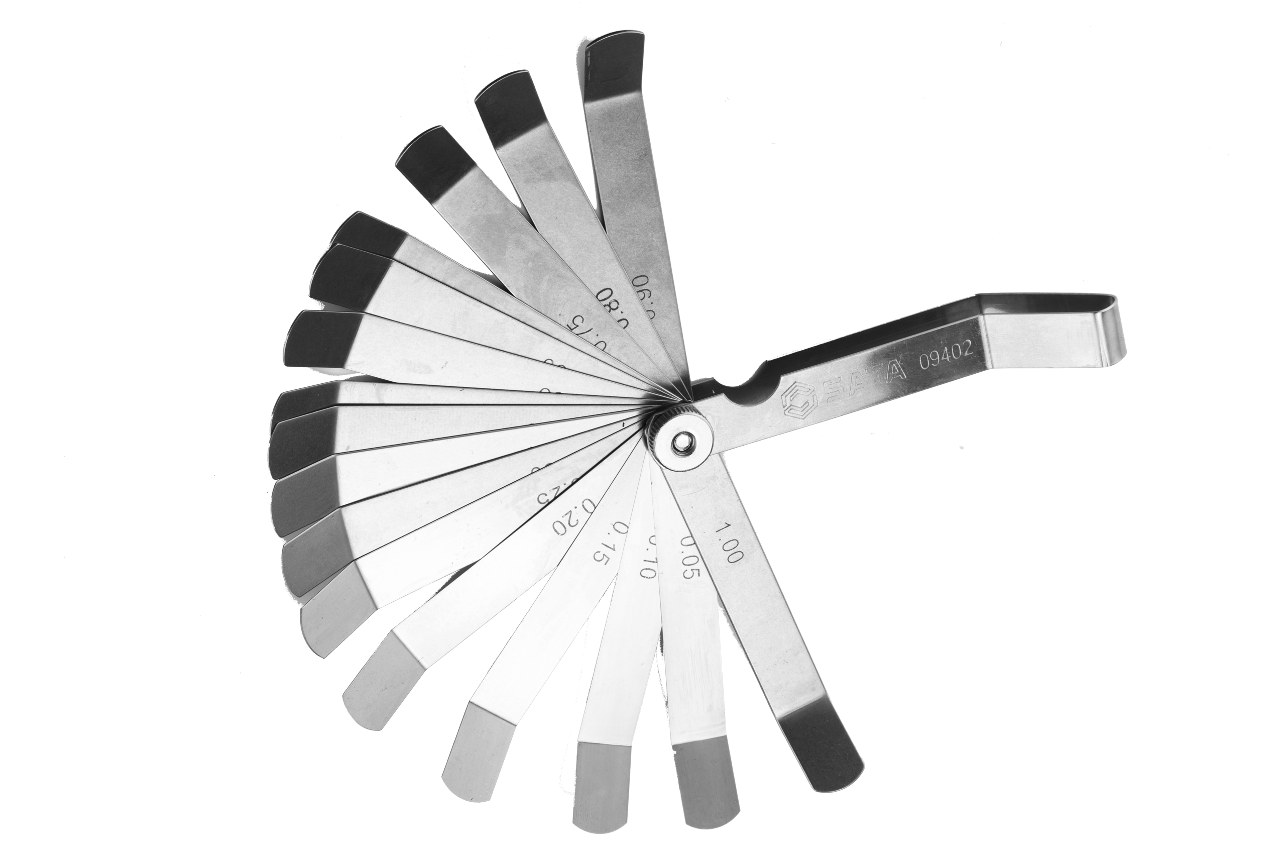 09402 SATA 16Pc. Feeler Gauges Set 0.05-1.00MM