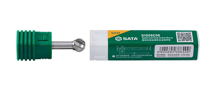 53737 SATA Spherical coarse cut burrs D1009C06