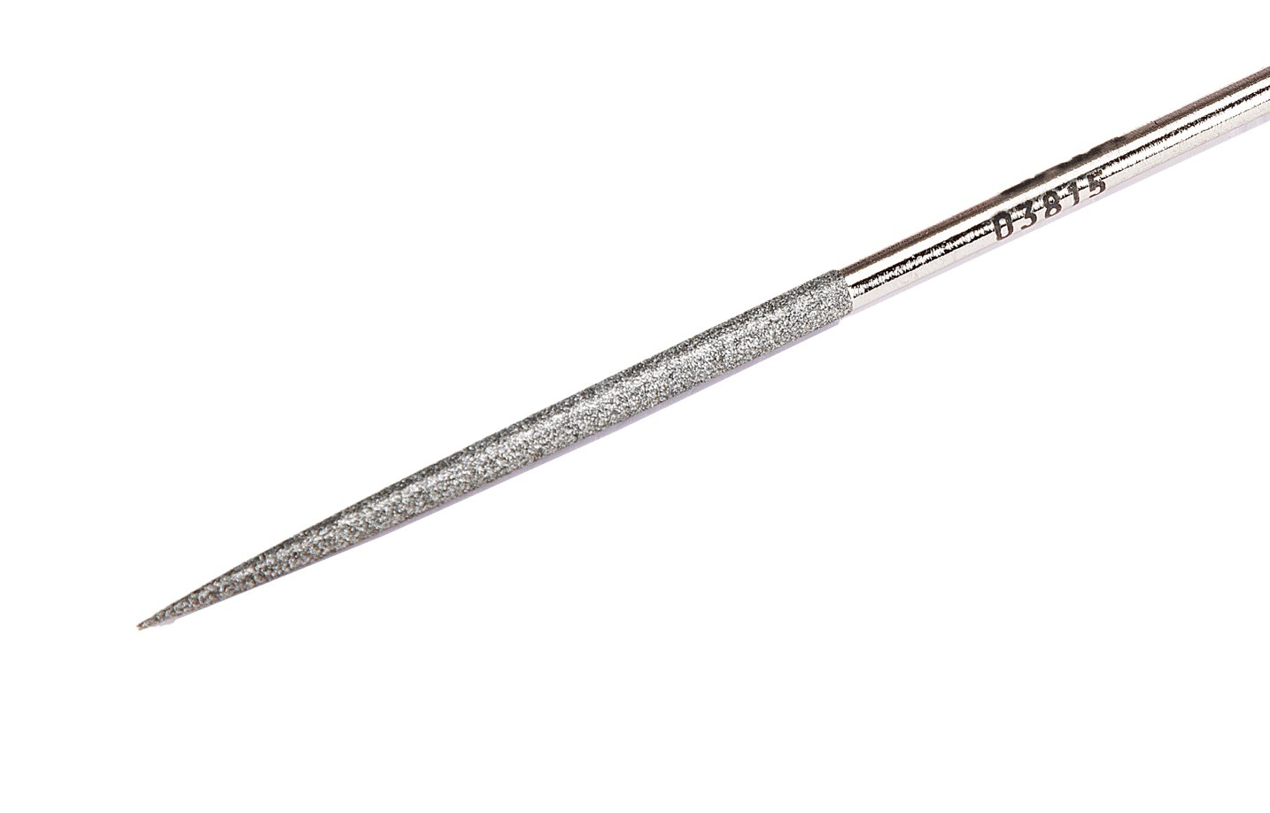 03815 SATA Diamond Pointed Round Needle File 3x140MM