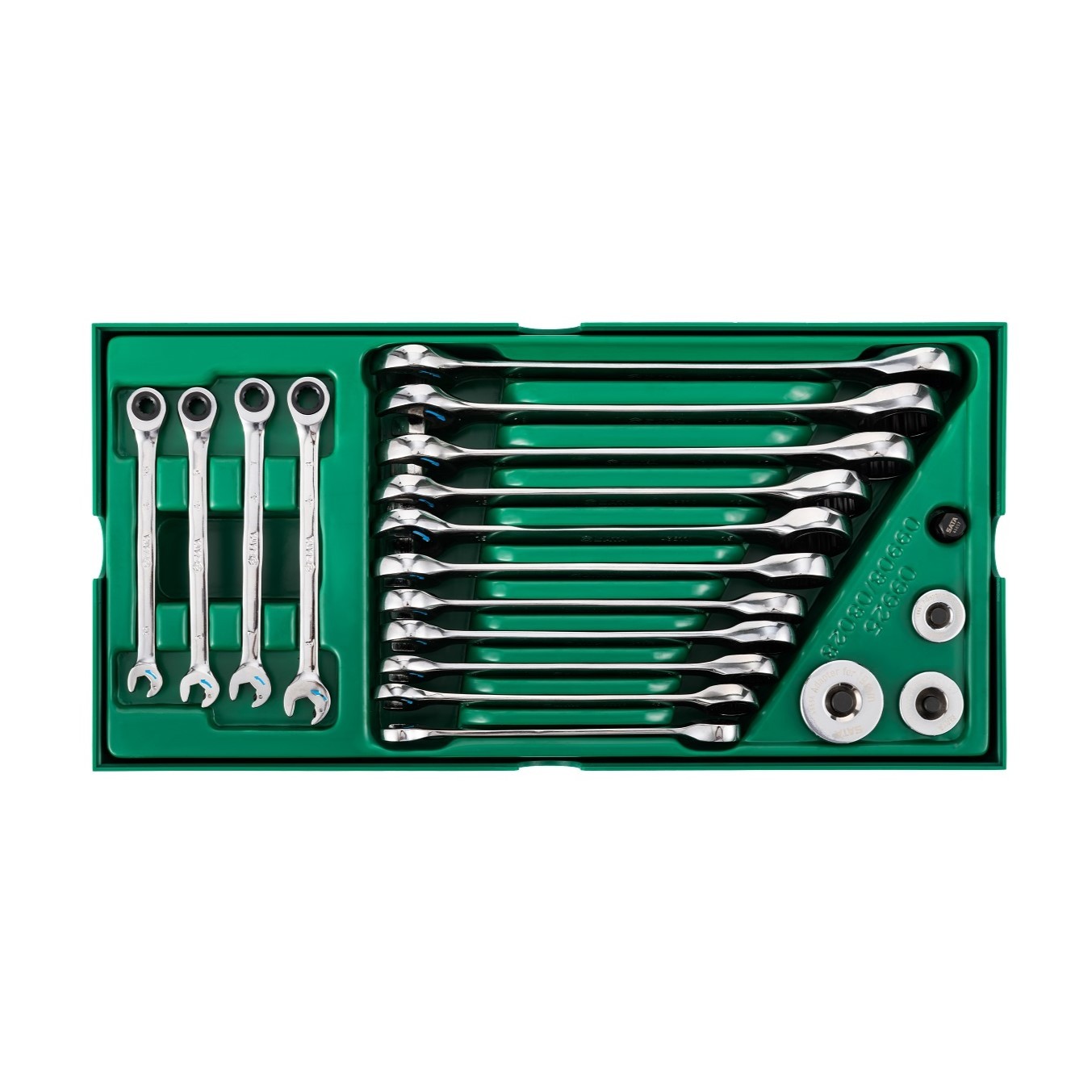 09925A SATA 19Pc. Comb Double Ratcheting Wrench Set