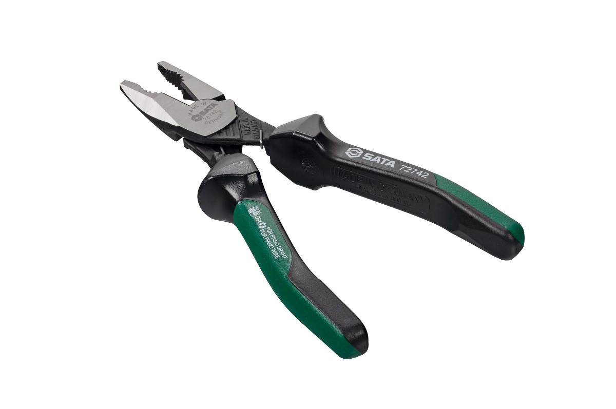 72742 SATA Long Nose Combination Pliers 8"