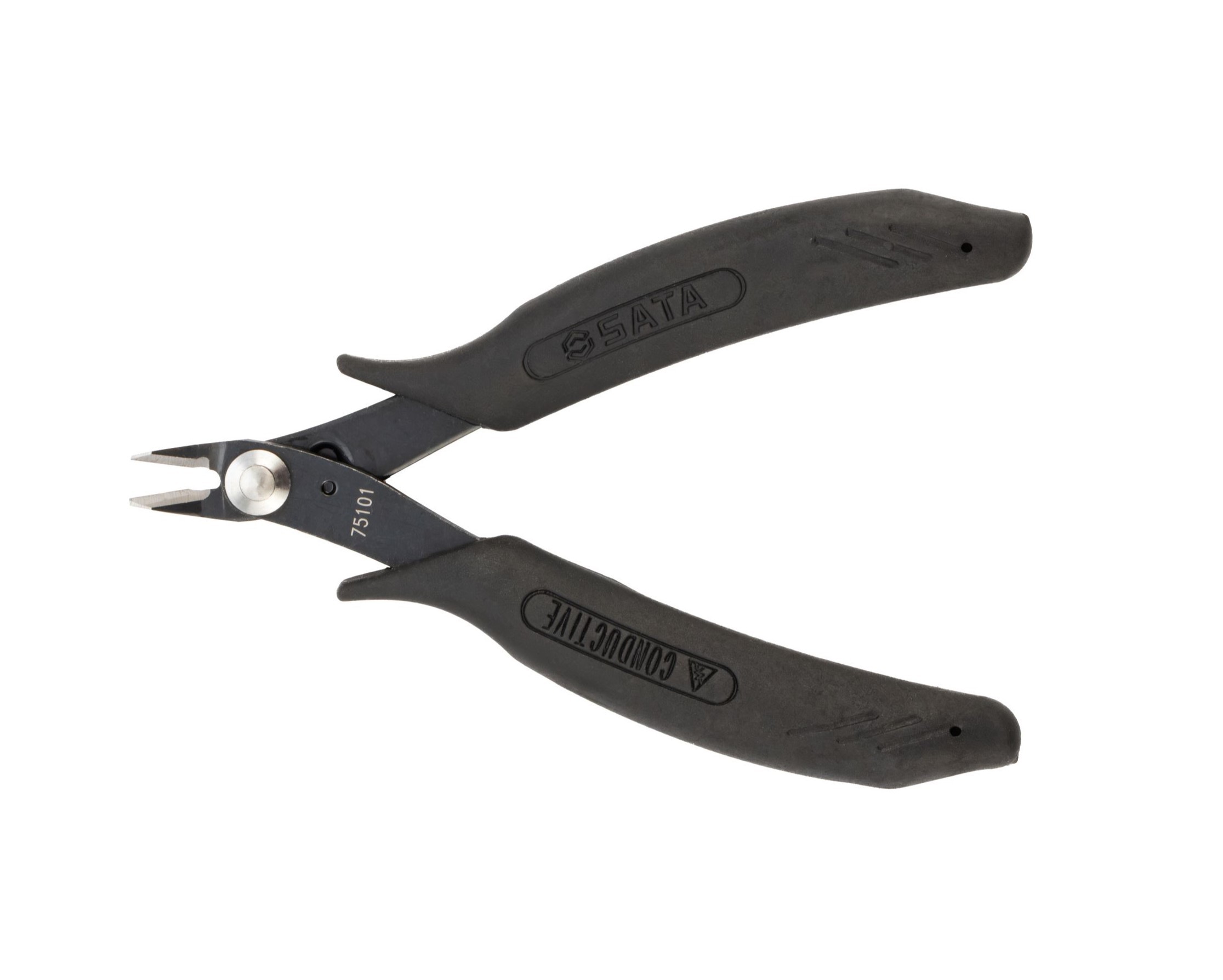 75101 SATA ESD Electronic Side Cutting Pliers 5"