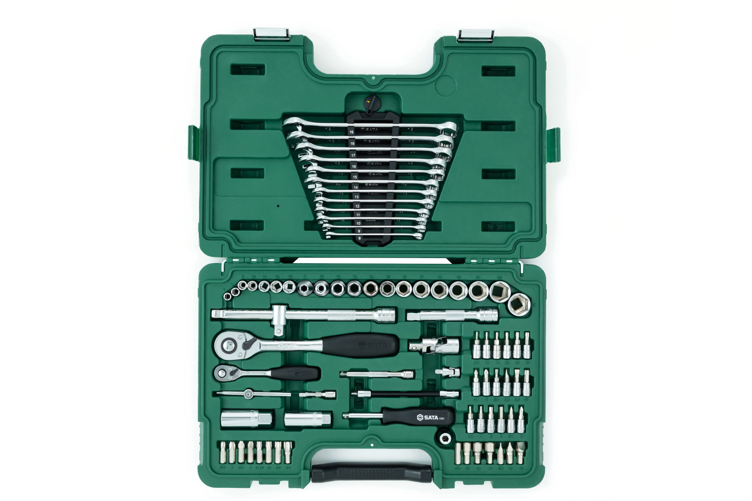 09518 SATA 80Pc. 1/4"&1/2" Dr. Master Tool Set
