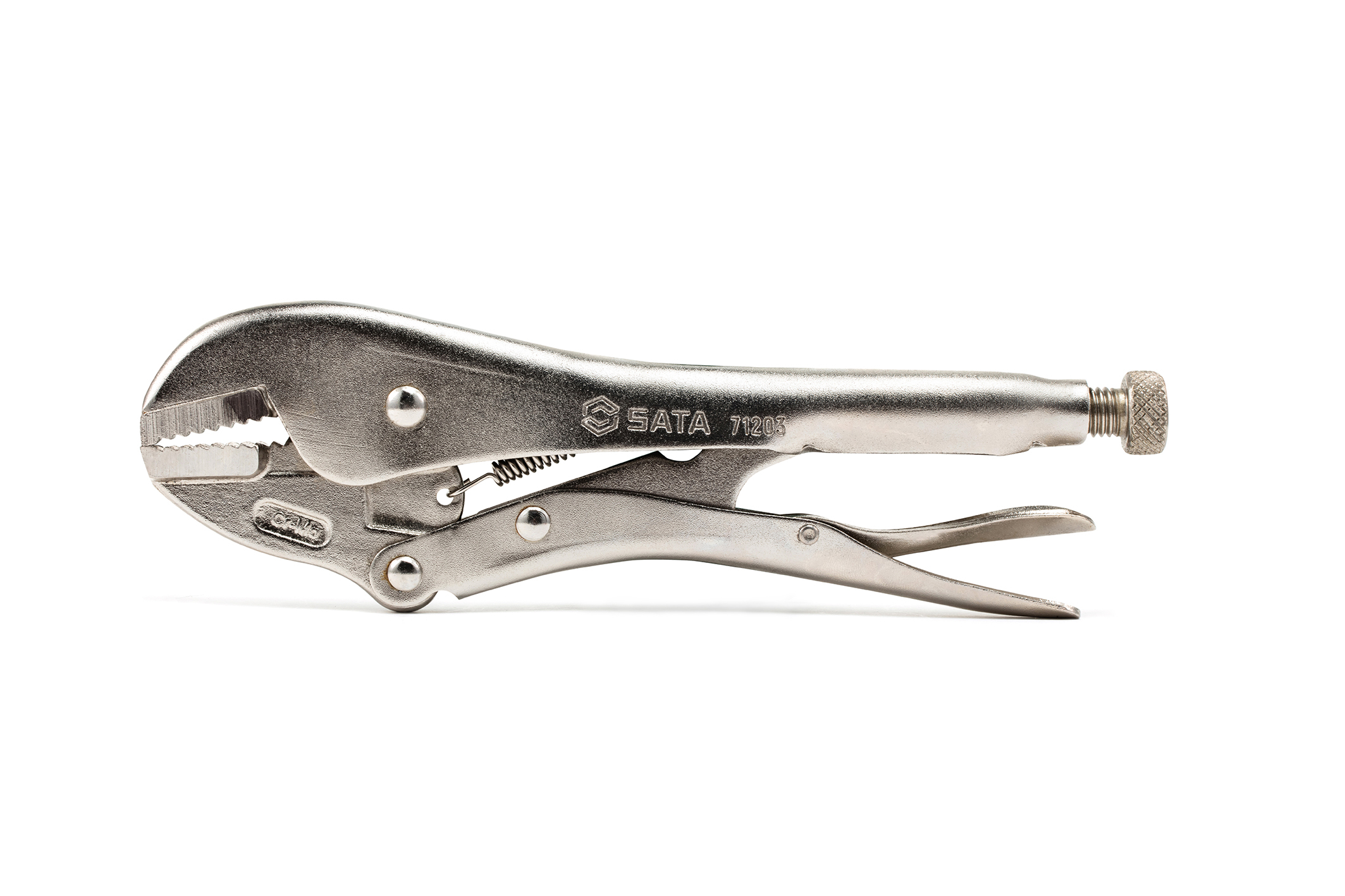 71203 SATA Locking Pliers 10", Straight Jaw