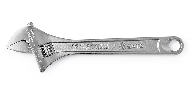 05304 SATA WIDE JAW  ADJUSTABLE WRENCH 12"