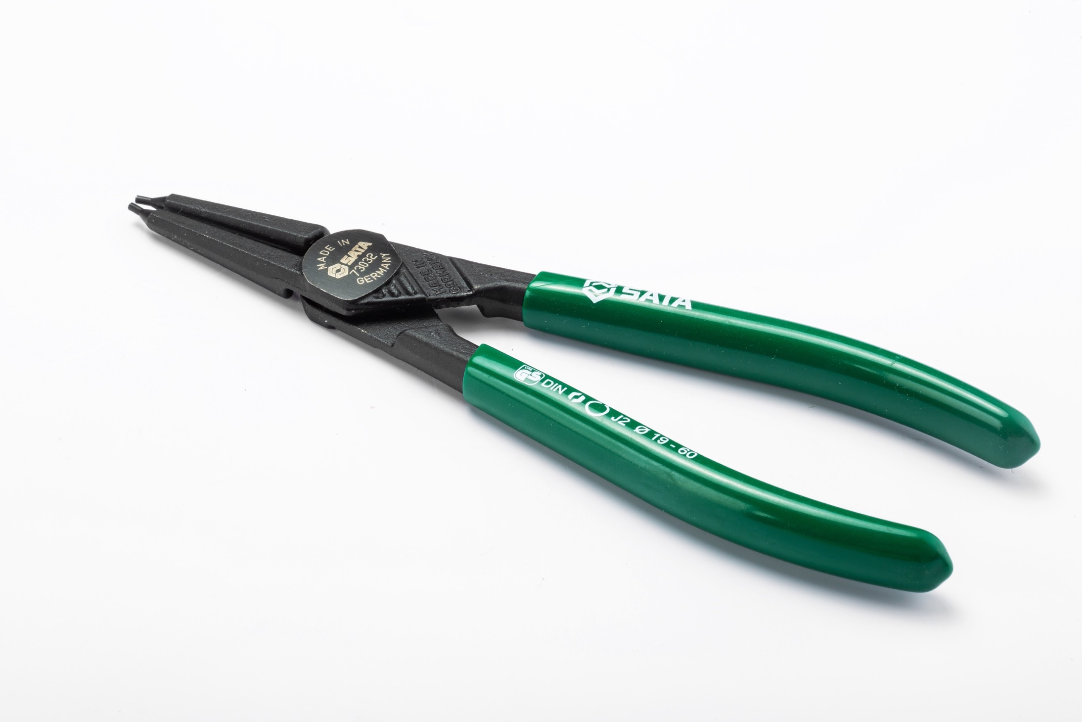 73032 SATA G Series  Internal Snap Ring Pliers 7", Straight Tips