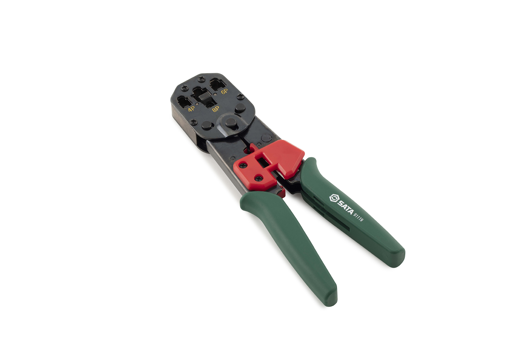 91119 SATA Multipurpose Crimping Pliers for Telecom Connectors 8"