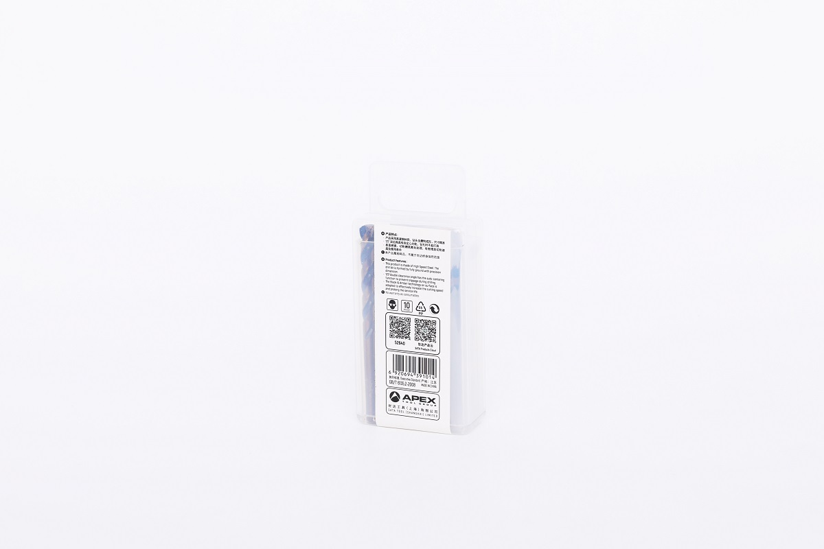 52640 SATA 10Pc. HSS Fully Ground Twist Drill 4.0mm